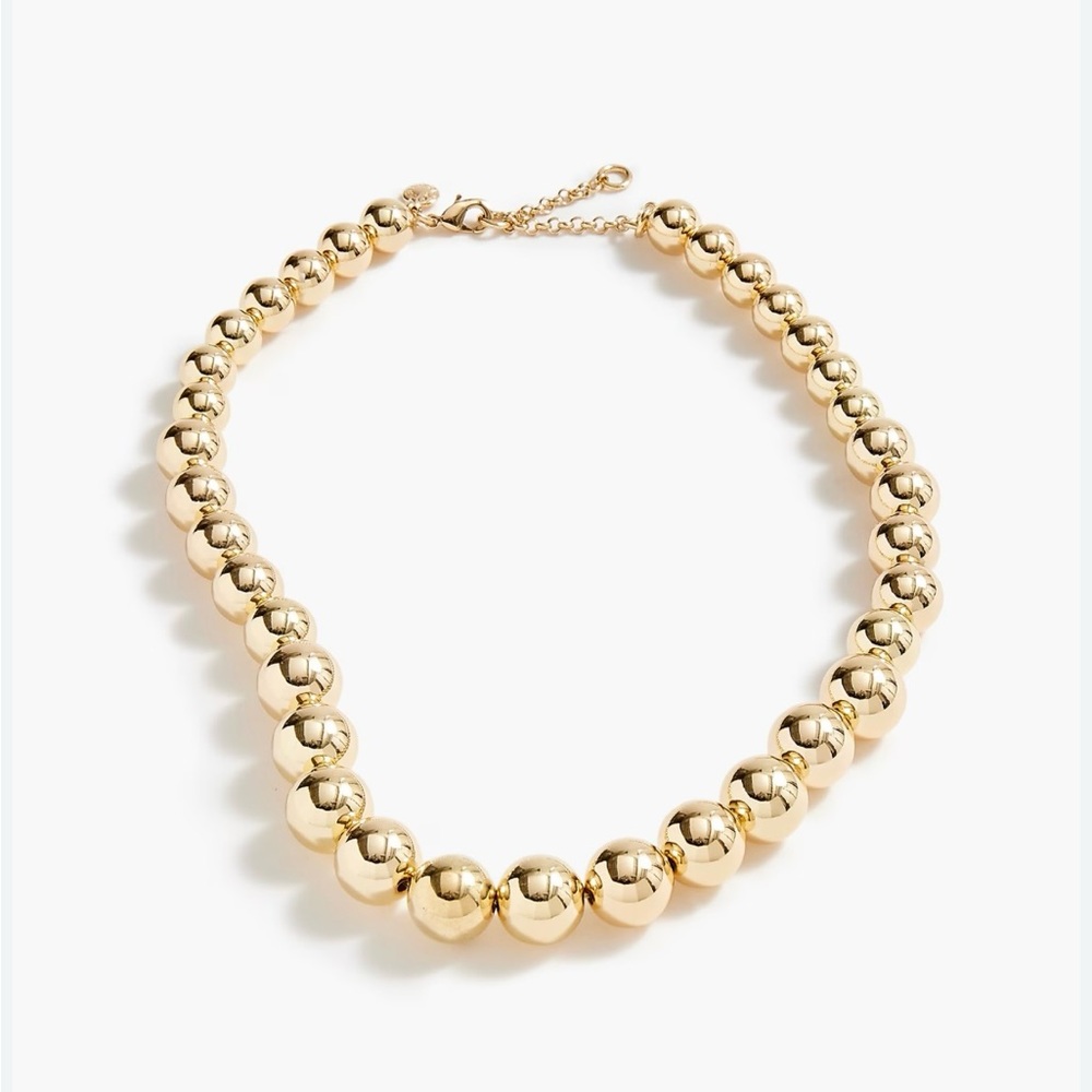 NWOT J. Crew Gold Statement Necklace